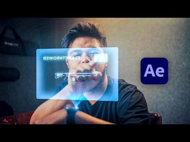 Cara bikin 3D HOLOGRAM di AFTER EFFECTS .. Gampang Banget..!!!