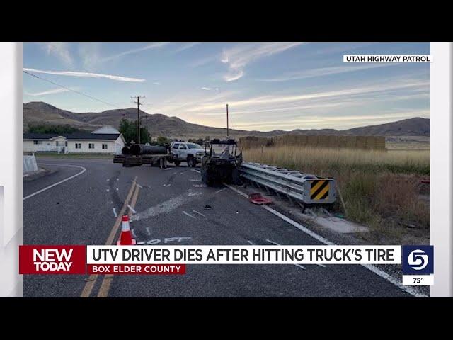 ATV driver ejected, killed in Box Elder County crash