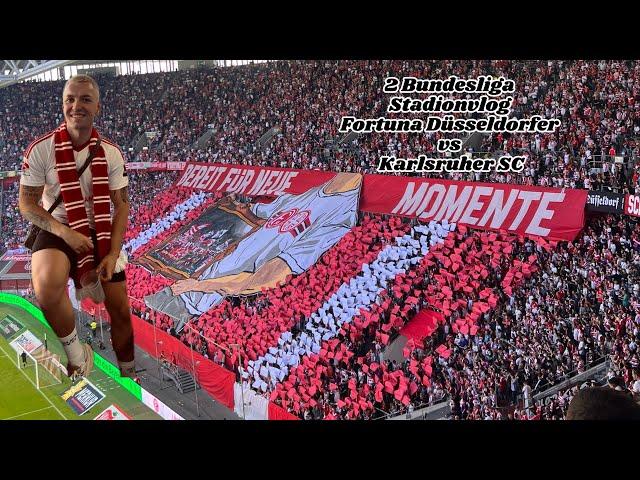 Müder Heimspielauftakt  | 2 Bundesliga Stadionvlog | Fortuna Düsseldorf vs Karlsruher SC