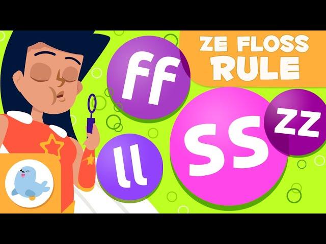 Ze Floss Rule GRAMMAR and SPELLING for Kids Superlexia ⭐ Episode 14