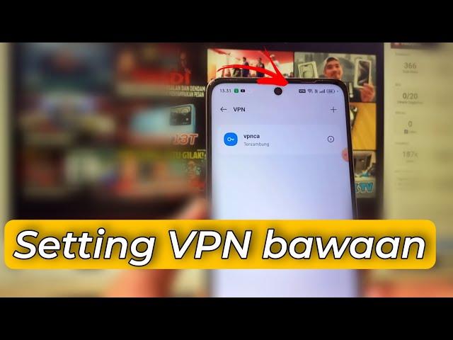 Cara Mengaktifkan dan Setting VPN Bawaan VPN IKEV2 IPSEC di HP Realme C55 Realme UI 4.0 Terbaru