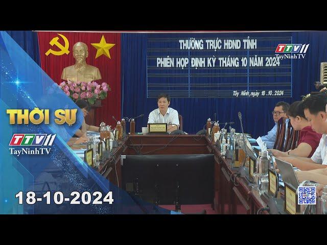 Thời sự Tây Ninh 18-10-2024 | Tin tức hôm nay | TayNinhTV