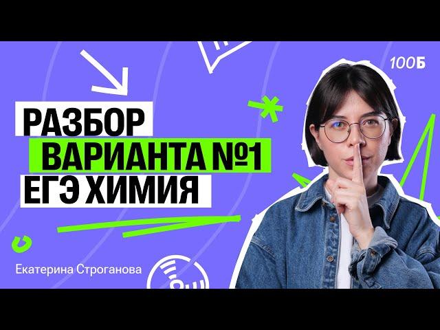 САМЫЙ ПОДРОБНЫЙ РАЗБОР Варианта №1 из сборника Добротина | ЕГЭ по химии 2025 | Катя Строганова