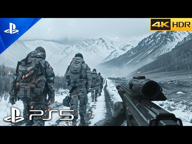 (PS5) ARCTIC SNIPER MISSION | Realistic Immersive ULTRA Graphics Gameplay [4K 60FPS HDR]Call of Duty