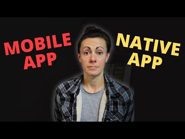 Mobile vs. Native Apps (In less than 2 minutes)