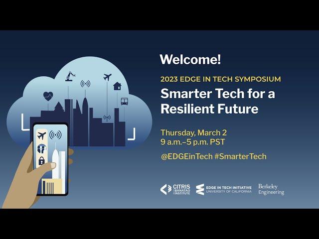 EDGE in Tech: Welcome from Camille Crittenden, Executive Director, CITRIS