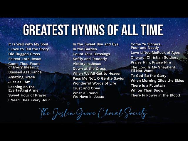 The Greatest Hymns of All Time - It Is Well with My Soul, Blessed Assurance and more Gospel Music!