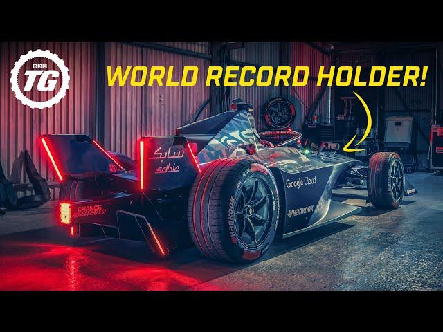 Driving A Derestricted £1.3m, 200mph Formula E Car | Top Gear