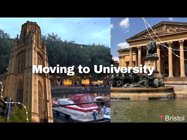 Moving to University Vlog || University of Bristol