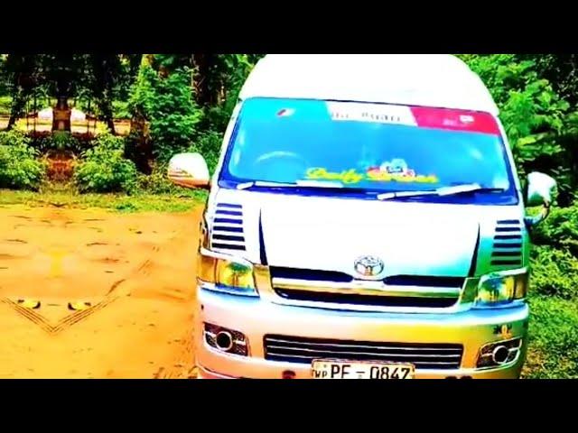 Sri Lanka KDH Van Modified