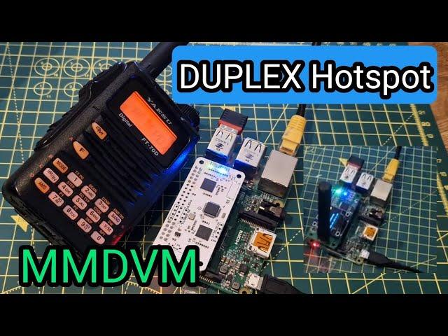 MMDVM -DUPLEX  V/UHF Hotspot Hat- Pistar or Blue DV