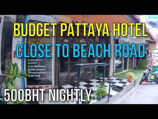 500 BAHT A NIGHT CENTRAL PATTAYA 2ND ROAD BUDGET HOTEL HIGH SEASON REVIEW - The Nest - Soi Yamato 