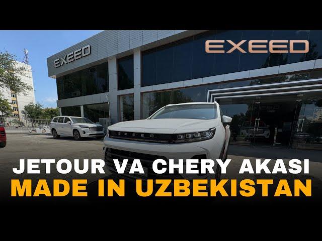 JEOTUR VA CHERY QOTILI (AKASI) EXEED LX! | EXEED LX 2024 UZBEKISTAN