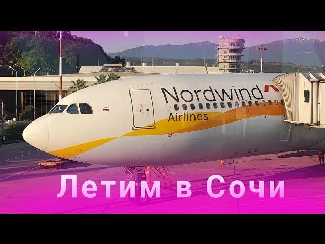 Перелёт в Сочи на  Airbus A330-300 Nordwind Airlines .