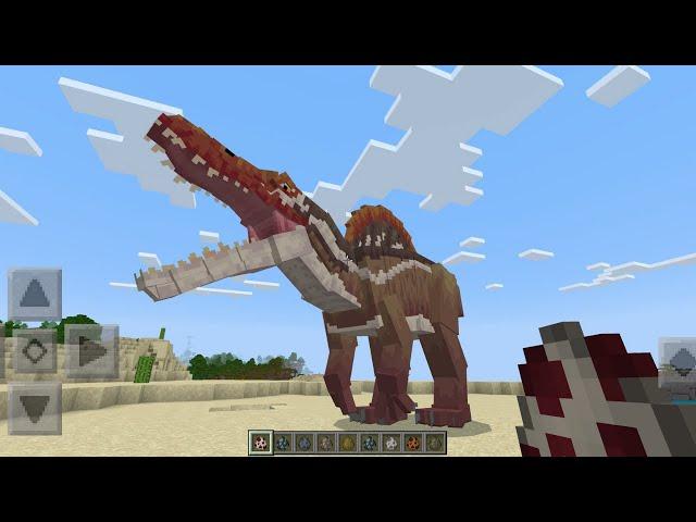 Dinosaurs The Craft Cretaceous ADDON in Minecraft PE