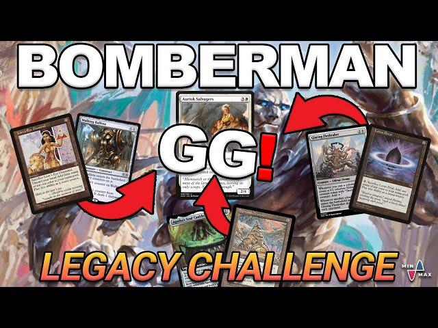 New MH3 Cards Let Me CRUSH the Legacy Challenge! | Bomberman + Soul Cauldron | MTGO | Maxtortion