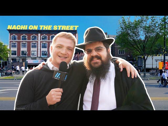 Chabad Jews BIGGEST Event of the Year - Siyum Ha'RamBam & Nachi hitting the streets of Crown Heights