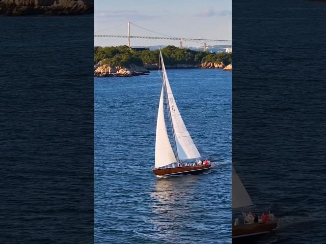 An evening in Newport, RI #Newport #RhodeIsland #Sailing #Travel #Shorts