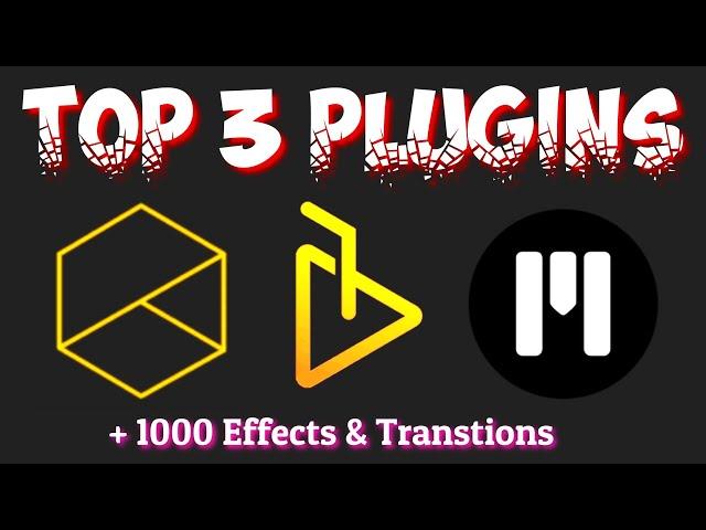 The Best 3 Plugins for Davinci Resolve 18 (aejuice, reactor, motionvfx) | Tutorial