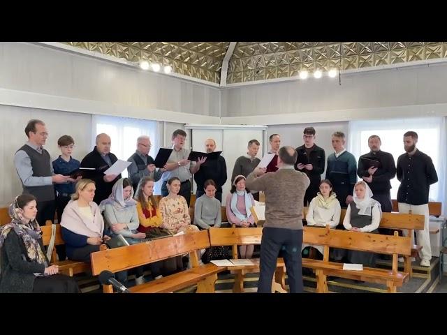 КАК ХОРОШО И ПРИЯТНО ЖИТЬ БРАТЬЯМ ВМЕСТЕ [евр. мелодия] / мужской хор