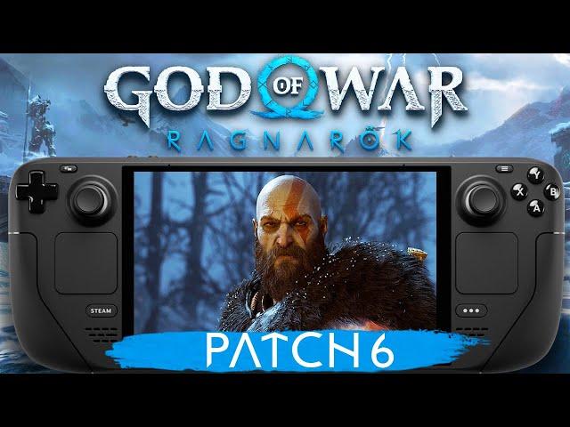 God of War Ragnarok Steam Deck | NEW PATCH 6 | SteamOS 3.6