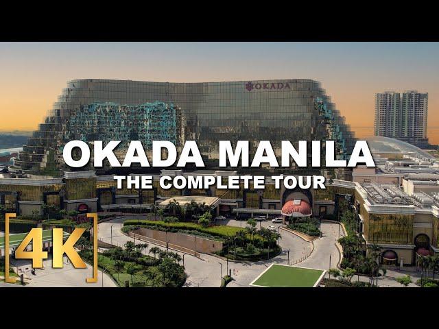 The Most Extensive Walking Tour of OKADA MANILA | The Largest Luxury Resort in the Philippines | 4K