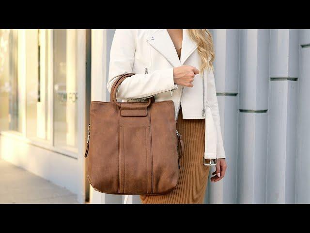 Sasha + Sofi Ring Handle Satchel by MMS Brands