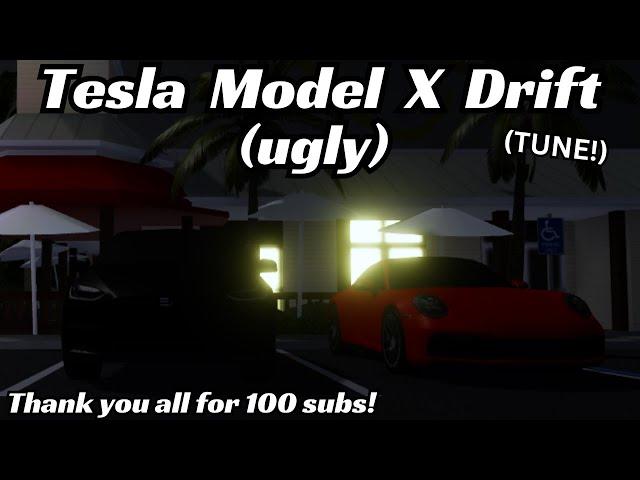 Tesla Model X Drift tune! (Nothing good to say about this one) (Roblox SWFL Tunes)