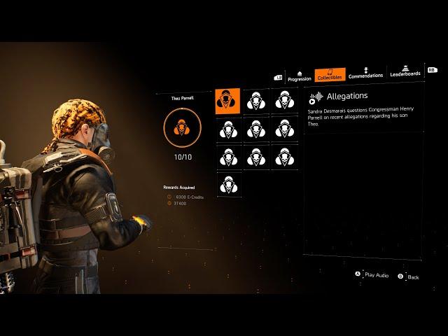 Tom Clancy's The Division 2 All Theo Parnell Comms Locations Warlords of New York DLC