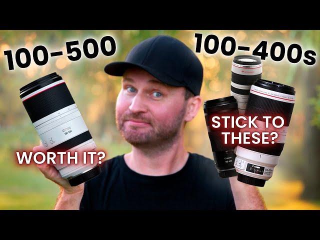 RF 100-500 vs Canon's 100-400s! What's the RIGHT Choice? Megazoom Shootout!