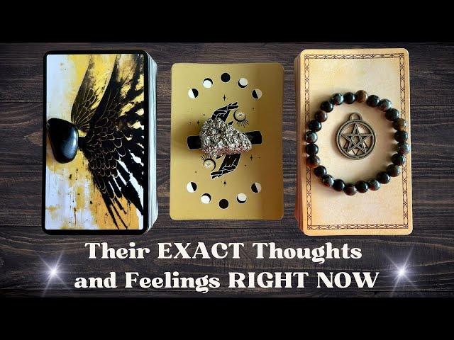 Their EXACT Thoughts and Feelings About You Right Now️️ Pick a Card ︎ Love ︎ Tarot Reading