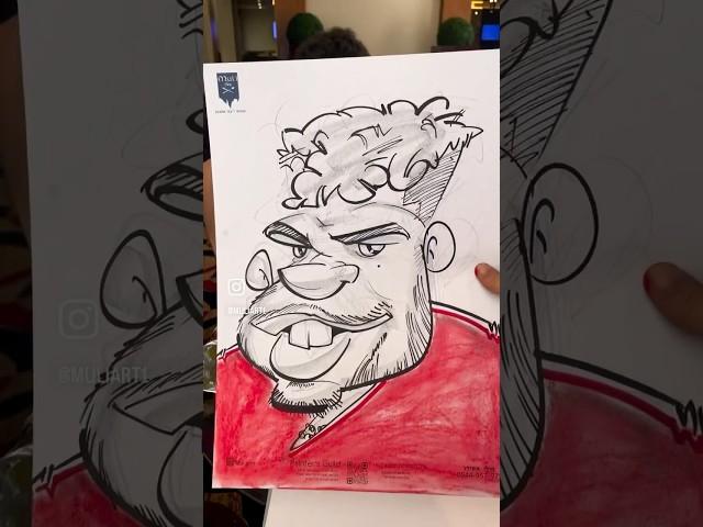 סתכל #art #batmitzvah #caricature #cartoon #events