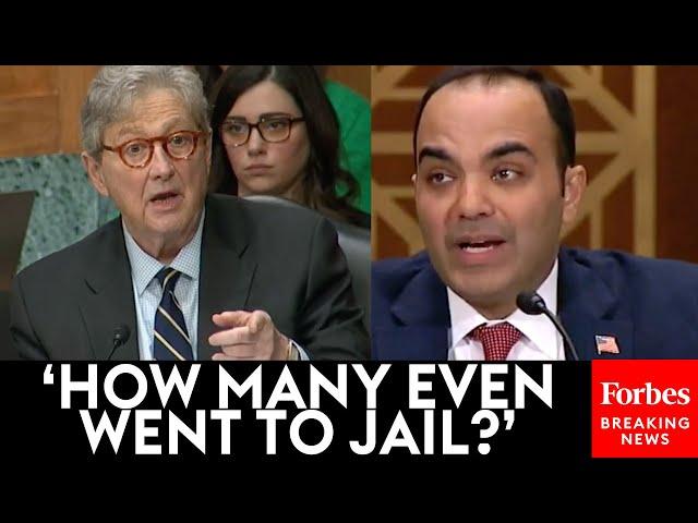 'How Many Of Them Went To Jail?': John Kennedy Grills Chopra About Punishment For Executives