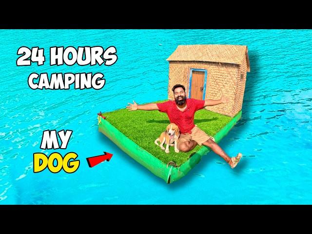 Camping On Water With My Dog | ഞാനും ജൂലിയും വെള്ളത്തിന്റെ നടുക്ക് താമസിച്ചപ്പോൾ | M4 Tech |