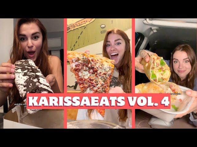 Eating like I did in college! (indian, filipino, & italian food!) - KarissaEats Compilation Vol. 4