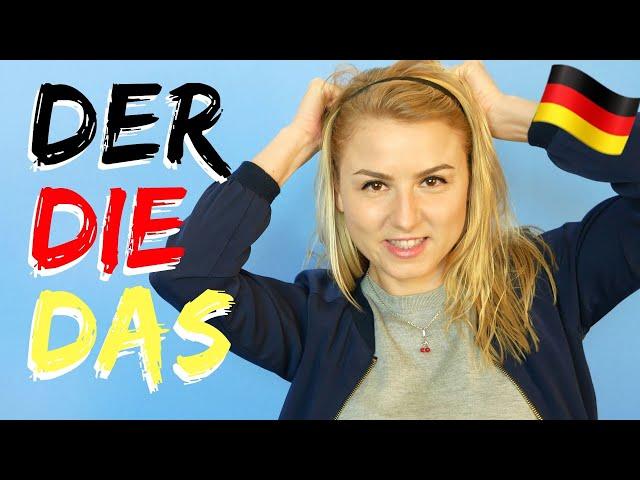 DER, DIE or DAS? Rules for German Articles - EVERYTHING you need to know!