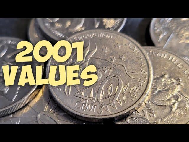 2001 federation 20 cent coin values