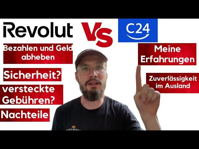 C24 vs Revolut im Test & Vergleich 2025:Welches kostenlose Girokonto gewinnt auf Reisen & im Alltag?