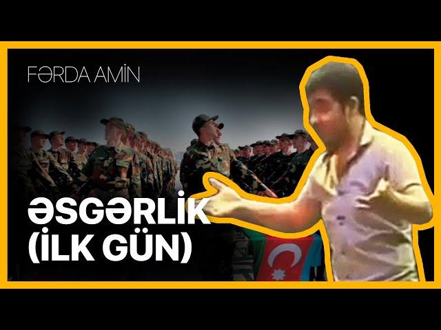 Fərda Amin — Əsgərlik (İlk Gün) | Stand Up Şou