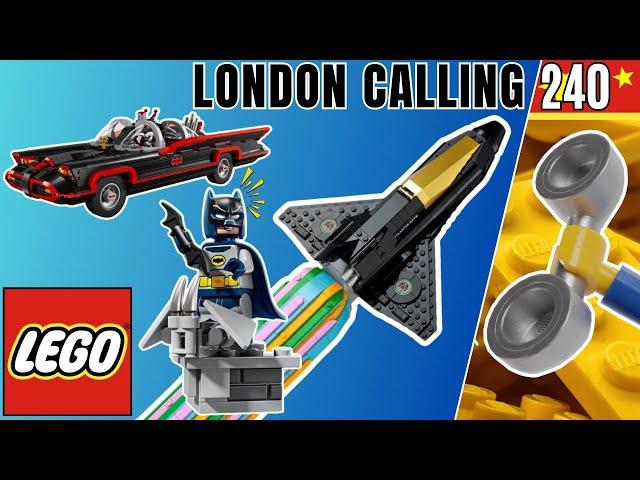 LONDON CALLING LIVE LEGO PODCAST 240 - PIECE BY PIECE WE TAKE A LOOK AT THE NEW CLASSIC BATMOBILE