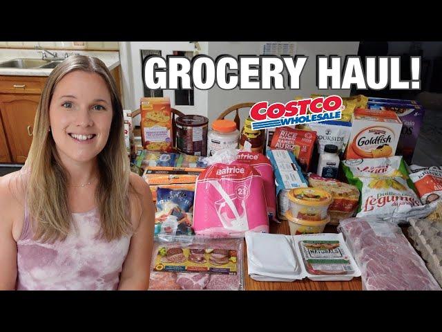 COSTCO HAUL! | GROCERIES FOR A FAMILY OF SEVEN! | JULY MONTHLY TOTAL $$$