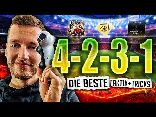 Diese 4-2-3-1 Taktik geht für NORMALOS bei EA FC richtig hart  Aufstellung und Anweisungen erklärt