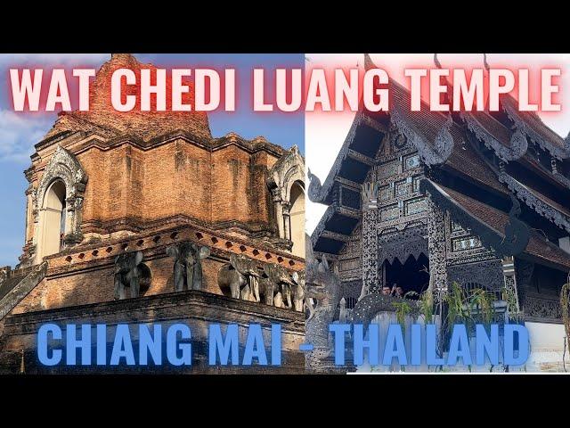 Wat Chedi Luang Temple Tour - Old City CHIANG MAI THAILAND