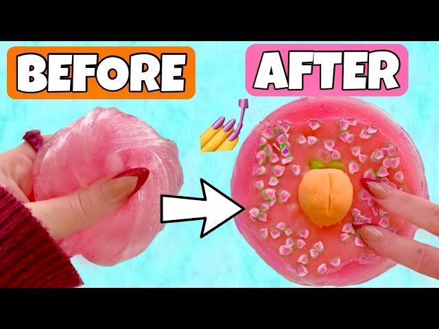 Fixing STORE BOUGHT Slimes!  *Slime Makeover DIY*