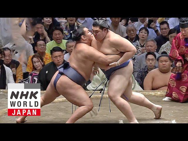 GRAND SUMO: Final Day of the May 2025 Tournament - GRAND SUMO Highlights