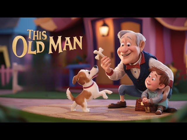  This Old Man Fun Educational Song for Preschoolers | Learn & Sing | #Nurserysongs