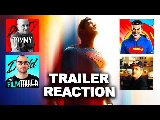 SUPERMAN TRAILER REACTION - feat. Dirty tommy, Miko, Merej.