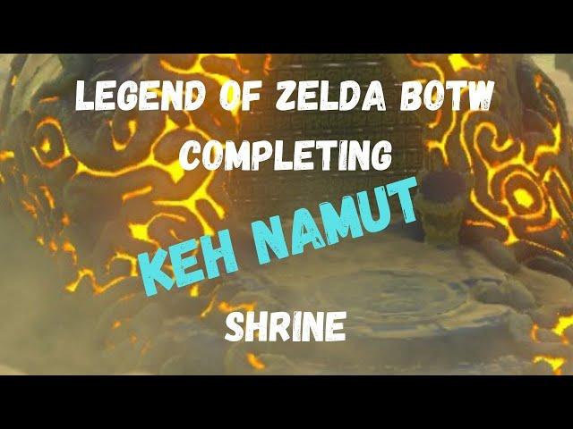 How to Find & Complete Keh Namut Shrine - Legend of Zelda Breath of the Wild BOTW