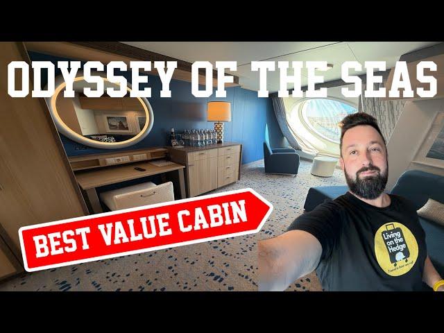 Odyssey Of The Seas | Spacious Ocean View 11510| Unique cabin | Full Room Tour