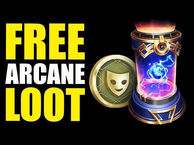 Free Arcane rewards & mythic shop buff